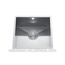 Commercial Best Selling DS-4444 sink caddy stainless steel western bathroom kitchen single bowl sink